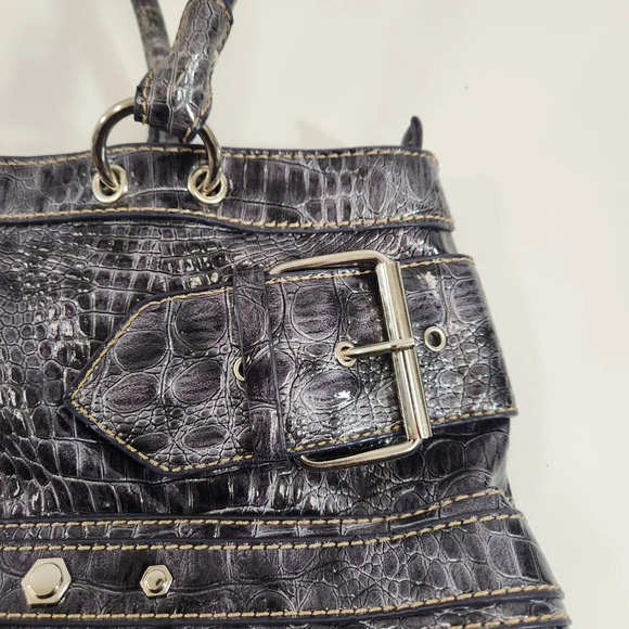 CNKW Canada Faux Snakeskin Purse Tote NEW - Picture 3 of 11